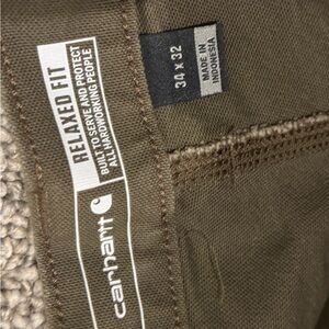 2 pair brand new bundle Carhartt Olive Relaxed Fit Trousers